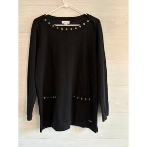 Calvin Klein Sweater Shirt Size Medium & Gorgeous TOP Soft!